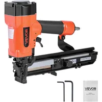 Vevor Druckluftnagler, 26,4 mm breite Krone, Drucklufttacker, 16-38 mm