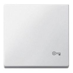Merten Wippe für Kennzeichnung Schlüssel, System M (polarweiß matt)