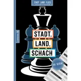 tüftelstube Stadt, Land, Schach - 105 Seiten - Stadt-Land-Fluss-Spezialedition für Schachspieler und Schachvereine