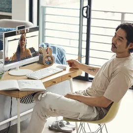 HP All-in-One-PC 24-cr0005ng 2023 23,8" Touchscreen IPS AMD Ryzen 7 7730U 2,0 GHz 16 GB RAM 512 GB SSD Windows 11 Home