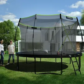 Kinetic Sports Gartentrampolin 310 cm schwarz