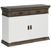 OTTO home Vinales 109 x 83 x 39 cm Weiß / Wengefarben