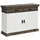 OTTO home Vinales 109 x 83 x 39 cm Weiß / Wengefarben