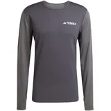 adidas Multi Synthetic Langarm-baselayer Grau L
