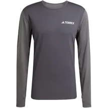 adidas Multi Synthetic Langarm-baselayer Grau L