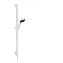 hansgrohe Brauseset Pulsify 105 3jet Rel mit Brausestange 900 mm mattweiß