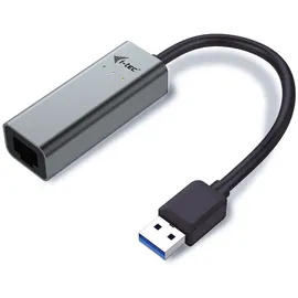iTEC i-tec USB 3.0 Netzwerk Adapter 0,28m Typ-A zu Gigabit Ethernet St./Bu. grau