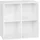 Woltu Bücherregal 60 x 30 x 60 cm Weiß