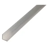 Alberts Winkelprofil, Aluminium, silberfarbig eloxiert, gleichschenklig, 1 m oder 2 m, Aluprofil