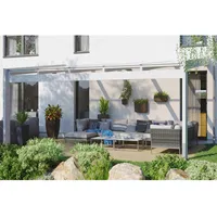 SKANHOLZ Skan Holz Terrassenüberdachung Novara 557 cm x 359