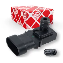FEBI BILSTEIN Sensor, Saugrohrdruck  für RENAULT OPEL NISSAN 6001543614 25085-00Q0B 93198487 106967