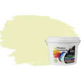 RyFo Colors Silikonharz Fassadenfarbe Lotuseffekt Trend Leichtgelb 3l - bunte Fassadenfarbe, weitere Gelb Farbtöne und Größen erhältlich, Deckkraft Klasse 1