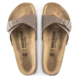 Birkenstock Madrid Birko-Flor Nubuk schmal mocca 42