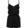 URBAN CLASSICS Ladies Short Spaghetti Jumpsuit - Schwarz