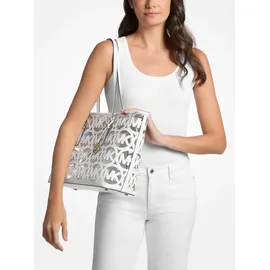 Michael Kors Quinn Large Shopper Kunstleder White