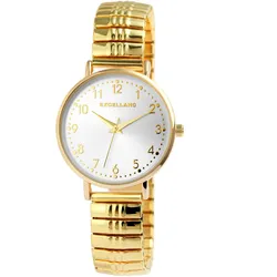 Quarzuhr LADY, gold (goldfarben), Armbanduhren, Damen, Quarzuhr