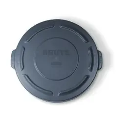 Rubbermaid Deckel mit Schnappverschluss BRUTE®, grau FG261960GRAY , Deckel für 76 Liter Abfalleimer