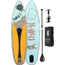 Moai Kid 8'2" 5,8 kg Aufblasbares SUP Board 8,2 Kinder Gelb