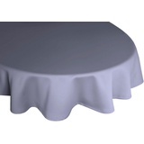Wirth Tischdecke "NEWBURY" Tischdecken Gr. B/L: 130 cm x 190 cm, oval, blau (mittelblau) Tischdecken oval