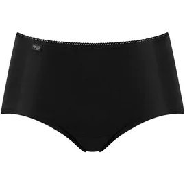 SLOGGI Midislip SLOGGI "24/7 Microfibre", Damen, Gr. 40, schwarz, Microfaser, Obermaterial: 88% Polyamid, 12% Elasthan, unifarben, körpernah, Unterhosen, Microfaser, weich, atmungsaktiv, elastisch