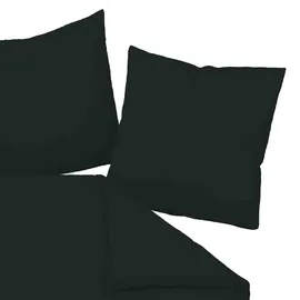 JANINE Colors 31001 schwarz 135 x 200 cm + 80 x 80 cm