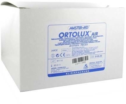 Ortolux Air Large Coque Transparent 20 pc(s) bandage(s)