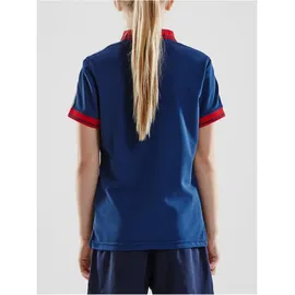 Craft Pro Control Poloshirt Kinder 390430 - navy/bright red 146/152