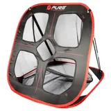 Pure2Improve Pure 2 Improve Trainingshilfe Golf Trainings-Rebounder Chipping Net schwarz/rot 88x82x80cm schwarz