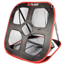 Pure2Improve Pure 2 Improve Trainingshilfe Golf Trainings-Rebounder Chipping Net schwarz/rot 88x82x80cm schwarz