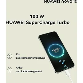 Huawei nova 13 256 GB 12 GB RAM Schwarz