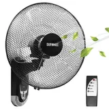 Duronic FN55 40,6 cm Wandventilator Schwarz