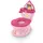 Bright Starts My Size Töpfchen 2-in-1-System Disney Princess, für Kleinkinder zum Töpfchentraining mit realistischen Spülgeräuschen, Jubelrufen und Melodien, für Alter 18 Monate, bis 23 kg