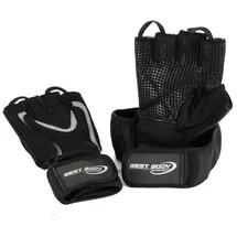 Best Body Top Grip 2.0 Trainingshandschuhe Grau L