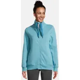 salzhaut Sweatjacke Rackeln türkis XS