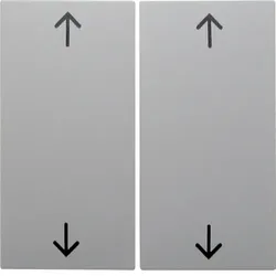 Berker 16448989, Grau, Duroplast, 10 Stück(e)