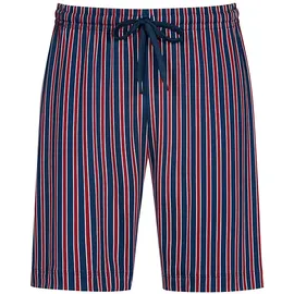 MEY Herren Pyjamashorts rot Jersey-Baumwolle Gemustert, rot, NOS