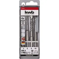 KWB 240530 Vergütungsstahl Hammerbohrer-Set 1 Stück 5 mm, 6