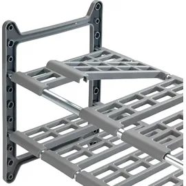 Wenko Küchen-Unterschrankregal Flexi 45-80 cm grau