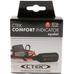 CTEK Comfort Indicator Eyelet M8 Kabellänge 550mm Ladezustandanzeige für Batteri...