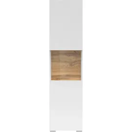 Home Affaire Vitrine Ava 35,7 x 29,5 x 140 cm Weiß