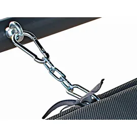 Gardissimo Luc Doppelliege 200 x 130 x 30 cm Grau