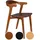 ZUIVER Northwood Esszimmerstuhl Holz braun