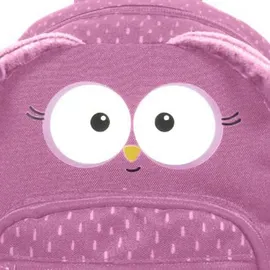 Schneiders Vienna SCHNEIDERS Kindergartenrucksack Eule Kunstfaser pink