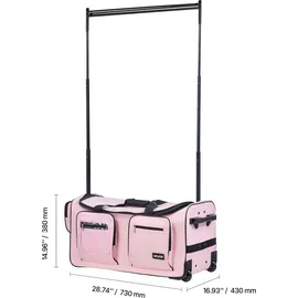 Vevor Tanztasche mit Kleiderständer 736,6 x 0 x 0 Pink