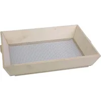 Perel Sieb, 20 x 32 cm, braun, 40 x