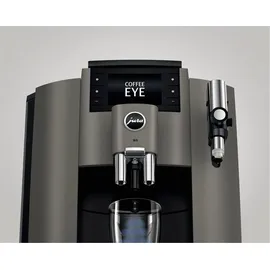 Jura W8 Dark Inox Kaffeevollautomat schwarz
