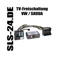 75344VW1 TV Freischaltinterface für Rückfahrkamera VW SKODA MFD3 RNS510 TV-FREE