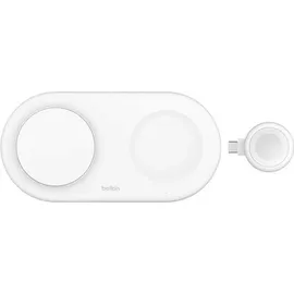 Belkin Ladestation BoostCharge einklappbar 3in1, für Apple iPhone, Watch und Airpods, Induktion, 15W