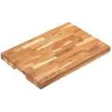 vidaXL Hackblock 50x35x4 cm Akazie Massivholz