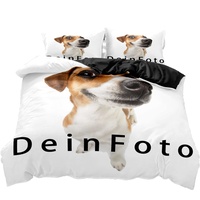通用 Foto-Kissen Selbst Bettwäsche mit Foto individuell Bedruckt Personalisierte Geschenk-Idee Bettbezug mit eigenem Foto